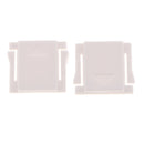 5 Pieces Hot Shoe Cover Protector Cap for Canon Nikon Olympus Pentax DSLR SLR ( White )