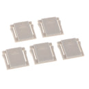 5 Pieces Hot Shoe Cover Protector Cap for Canon Nikon Olympus Pentax DSLR SLR ( Gray )