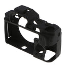 Black Soft Skin Silicone Cover Case for Sony A7 A7R A7S Camera Protector Accessory Kit