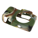 Camouflage Soft Skin Silicone Cover Case for Sony A7 A7R A7S Camera Protector Accessory Kit