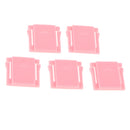 5 Pieces Hot Shoe Cover Protector Cap for Canon Nikon Olympus Pentax DSLR SLR ( Pink )