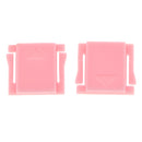 5 Pieces Hot Shoe Cover Protector Cap for Canon Nikon Olympus Pentax DSLR SLR ( Pink )