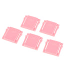 5 Pieces Hot Shoe Cover Protector Cap for Canon Nikon Olympus Pentax DSLR SLR ( Pink )