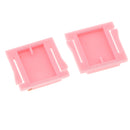 5 Pieces Hot Shoe Cover Protector Cap for Canon Nikon Olympus Pentax DSLR SLR ( Pink )