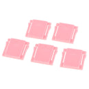 5 Pieces Hot Shoe Cover Protector Cap for Canon Nikon Olympus Pentax DSLR SLR ( Pink )