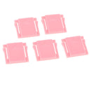 5 Pieces Hot Shoe Cover Protector Cap for Canon Nikon Olympus Pentax DSLR SLR ( Pink )