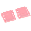 5 Pieces Hot Shoe Cover Protector Cap for Canon Nikon Olympus Pentax DSLR SLR ( Pink )