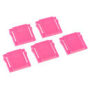 5 Pieces Hot Shoe Cover Protector Cap for Canon Nikon Olympus Pentax DSLR SLR ( Rose Red )