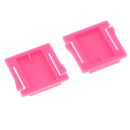 5 Pieces Hot Shoe Cover Protector Cap for Canon Nikon Olympus Pentax DSLR SLR ( Rose Red )