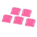 5 Pieces Hot Shoe Cover Protector Cap for Canon Nikon Olympus Pentax DSLR SLR ( Rose Red )