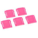 5 Pieces Hot Shoe Cover Protector Cap for Canon Nikon Olympus Pentax DSLR SLR ( Rose Red )