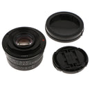 25mm f/1.8 Manual Focus Fixed Lens for Sony NEX E Mount Mirrorless Camera Black APS-C