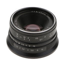 25mm F/1.8 Prime Lens APS-C Manual Focus for Canon EOS-M Mount Cameras M1 M2 M3 M5 M6 M10 M100 (EF-M Mounts)