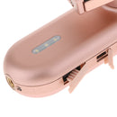 Handheld Gimbal Stabilizer Selfie Stick for iPhone Xs Max Xr X 8 Plus 7 6 SE Android Smartphone Samsung Galaxy S9+ S9 S8+ S8 S7 S6 Q2 Edge Rose Gold