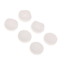 6X Thumb Grips Silicone Non-Slip Joystick Thumbsticks Cap for Nintendo Switch Poke Ball Plus Pokeball NS Controller White