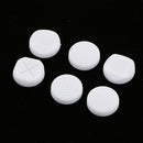 6X Thumb Grips Silicone Non-Slip Joystick Thumbsticks Cap for Nintendo Switch Poke Ball Plus Pokeball NS Controller White