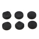 6X Thumb Grips Silicone Non-Slip Joystick Thumbsticks Cap for Nintendo Switch Poke Ball Plus Pokeball NS Controller Black