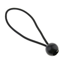 Premium Elastic Ball Bungee Cord, 6-Inch, Black, Tie Down Strap for Multi - Purpose