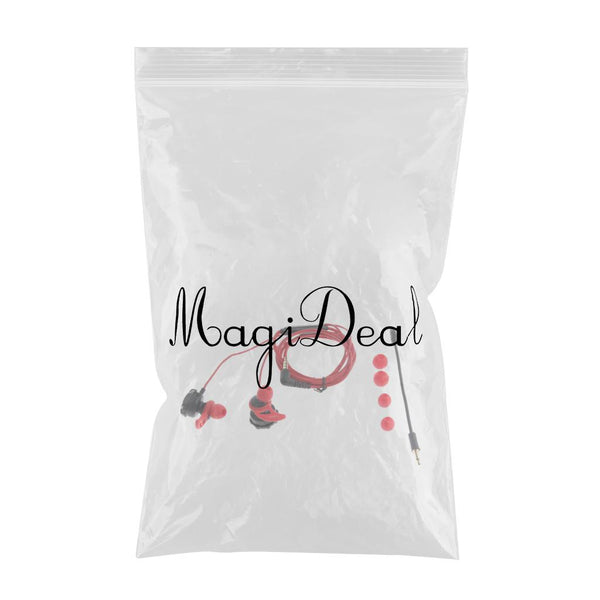 1.2m Gaming Earphones Earbuds Headphones with Microphone and Volume Control For PUBG Mobile, PS4, Xbox One, Nintendo Switch Red