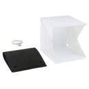 20cm 8inch Light Room Photo Studio Photography Lighting Tent Kit Mini Cube Box with 2Pcs White & Black Backdrops B