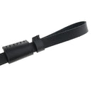 PU Leather Digital SLR Camera Hand Grip Wrist Strap Black for Canon Nikon Sony