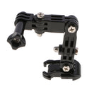 HelmeHelmet Side Mount Arm for GoPro Hero 7 6 5 4 3+ 3 2 Sports Camera Housing Case Shell Accessory Kit Multi-angle Photo Video