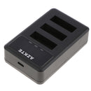 NP-BX1 Battery 3-Channel USB Charger Cradle for Sony Cyber-Shot DSC-RX100 DSC-HX300 DSC-RX1 HDR-AS15 Digital Camera