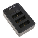 NP-BX1 Battery 3-Channel USB Charger Cradle for Sony Cyber-Shot DSC-RX100 DSC-HX300 DSC-RX1 HDR-AS15 Digital Camera