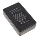 AZ16-1 Battery 3-Channel USB Charger for Xiaomi YI AZ16-1 AZ16-2 and Xiaomi Yi 4K, Yi 4K+ Sport Camera