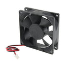 12V Electric Cooling Fan Cooler for 220W/230W Moving Head Beam Light 3.2*3.2 inch Black