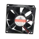 24V Electric Cooling Fan Cooler for 220W/230W Moving Head Beam Light 3.2*3.2 inch Black