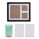 Baby Handprint Footprint Frame Kit with Lasting Green Ink Pad Standing on Table Room Office Wall Decoration 23x28x2cm