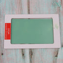 Baby Handprint Footprint Frame Kit with Lasting Ink Pad Green Wall Room Office Ornament 33x18x2cm/13x7x1inch