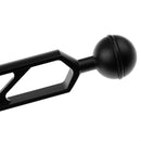 1'' Underwater Flash Ball Joint for Diving Light System Arm Clamp Adapter Kit Aluminum Alloy 4 In 1