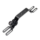 Aluminum Alloy CNC DSLR Camera Handle Grip Stabilizer Hand Grip Mount with Ball Head - Black