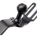 Aluminum Alloy CNC DSLR Camera Handle Grip Stabilizer Hand Grip Mount with Ball Head - Black