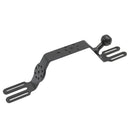 Aluminum Alloy CNC DSLR Camera Handle Grip Stabilizer Hand Grip Mount with Ball Head - Black