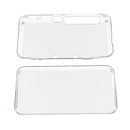 Crystal Case Cover Set for Nintendo 2DS XL/LL Console Protective Shell Holder Replacement Part