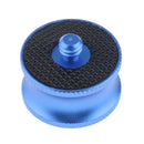 Male 1/4-20 to Female 3/8-16 Threaded Screw Converter Adapter for Mounting Camera and Other Devices to Tripod Monopod Blue