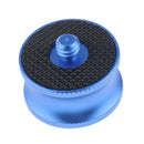 Male 1/4-20 to Female 3/8-16 Threaded Screw Converter Adapter for Mounting Camera and Other Devices to Tripod Monopod Blue