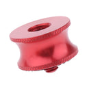 Aluminium Alloy 1/4 inch Male Screw to 3/8 inch Female Adapter Converter Plate for Tripod Monopod Camera Red