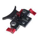 Lens Adapter Bracket Support Rig System 15mm Rail Block Clamp for Camera Follow Focus