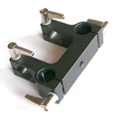 90-Degree 4 Hole Rod Raiser Clamp Mount Bracket for DSLR Camera Rig Rail System Black
