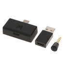 USB Audio Transmitter Adapter for PC Laptop PS4 Nintendo Switch, Wireless Audio Dongle for Headphones Speakers Only, Plug and Play, aptX Low Latency