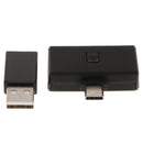 USB Audio Transmitter Adapter for PC Laptop PS4 Nintendo Switch, Wireless Audio Dongle for Headphones Speakers Only, Plug and Play, aptX Low Latency