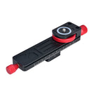 160mm Close-up Focus Rail Slider Dovetail Plate 115mm Fine-tuning Index Scale Gear Control 2-Way Adjustable Sliding Speed Aluminum