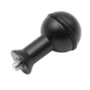 Underwater Stabilizer M6 Ball Head M5 Screw Mount Handle Hand Grip Accessory Kit Aluminum Alloy Black