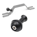Underwater Stabilizer M6 Ball Head M5 Screw Mount Handle Hand Grip Accessory Kit Aluminum Alloy Black