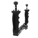 Diving Light Stabilizer Tray Rig for GoPro Camera Housing Case Underwater Photography Accessory Kit with Dual Ball Head