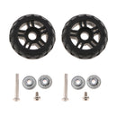 Travel Suitcase Luggage Bag Trolley Case Wheels Swivel Casters Set with Nail Accessory Kit - 7022B-A